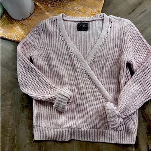 Baby Pink Abercrombie & Fitch Sweater